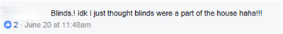 Blinds Comment Blinds Comment